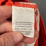 J Crew Womens 2 Bright Orange Flat Front Chino Cotton Shorts Pockets Photo 7