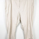 Lane Bryant  Stripes Cropped‎ Pants Sz 24 Photo 0