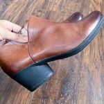 Dansko • Raina Burnished Leather Bootie brown Chestnut heeled ankle boot Photo 10