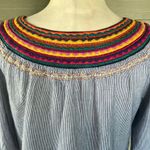 Lucky Brand Lucky “Venice Beach” Embroidered Top Photo 5