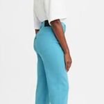 Levi's NWT  Made & Crafted BARREL WOMEN'S JEANS 27 AQUA BLUE Photo 1