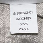 Athleta  Retreat Linen Romper Women's Size XS Undyed‎ Beige Sleeveless Pockets Photo 13