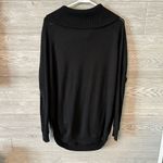 Fate Cowl‎ Neck Tunic Sweater size large Black Photo 3