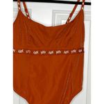 YITTY  NEW Spotlight Shaping Demi Cup Thong Bodysuit Large Shimmer Baddest Brown Photo 3