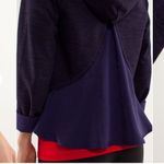 Lululemon Athletica Women's Deep Purple Pull Me Hoodie Size 8 Photo 2