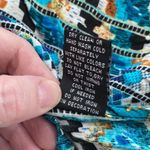 Love Tease shawl southwestern print fringed shirt sleeves longer in back Sz SM Photo 7