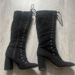 BCBGeneration  Addison Lace-Up Heeled Knee-High Boots  Photo 0