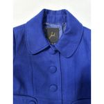 JACK ‎ Wool Blend mid length Jacket Womens Size Small Blue pea coat Photo 1