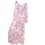 Prose & Poetry Christina Faux Wrap Dress, Size S or M, MSRP $525 Rent the Runway Purple Photo 7