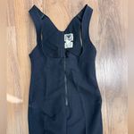 Obermeyer Vintage Black 8R Wool Stirrup Ski Bib Made Japan Snow Pants Jumpsuit Photo 1