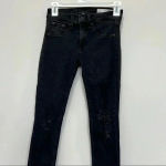 Rag and Bone  Skinny Distressed Legging Jeans Size 25 Photo 2