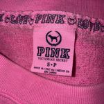 Vintage Y2K Victoria's Secret PINK Preppy Neon Logo Oversized Sweatshirt Small Photo 5