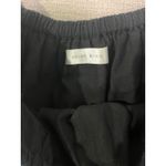 ANINE BING  Flowy Off The Shoulder Black Cotton Linen Blend Mini Dress Sz XS Photo 3