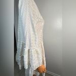 Elan  Cream Long Sleeve Tiered Dress Photo 5