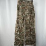 Cotton On  Wide Leg‎ Relaxed Cargo Pants in Camo Wash Size 2 Photo 2
