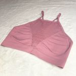 Victoria's Secret Victoria’s Secret Sport Mesh High Neck Wireless Sports Bra Size Medium Pink Photo 3