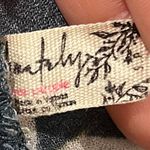 Free People Alyson Go To Gauze V-Neck Green Floral Top Photo 3