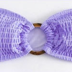 Purple Strapless Bikini Top (S) Photo 0