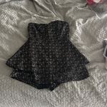 NWT Day + Moon Embellish Black & Gold Romper / Jumpsuit Size M Photo 1