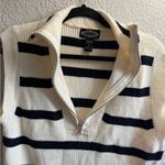 Oliver.o by Casino Striped Sweater Vest Women’s Size S Half Photo 2