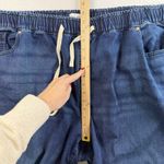 Lane Bryant Plus 26 Pull On Wide Leg Jeans Blue Elastic High Waist Stretch Soft Photo 10