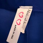 Royal Blue NWOT Fitted High Rise Stretch Flared Women's Pants Size M Photo 6