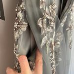 La Femme NWT  Floral Embroidered & Beaded Tulle Ballgown Evening Dress Size 4 Photo 12