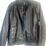 Classic Ferrari leather jacket Black Size XL Photo 0