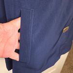 Susan Graver Style Lightweight Navy Blue Jacket Size XS Photo 2