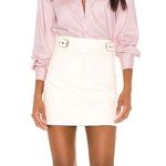 Camila Coelho Isabela Mini Skirt in Ivory Photo 0