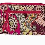 Vera Bradley Pink Paisley Boho Wallet Wristlet Bohemian Hippie Small Purse Photo 0