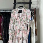 Needle & Thread Rose Powder Chiffon Tiered Romantic Whimsical Gown in Moonshine Photo 4