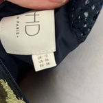 HD in Paris Anthropologie Jacquard Peplum Top sz 6 Photo 7