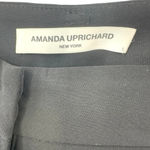 Amanda Uprichard ‎ Trouser Dress Pants Cropped Capri Classic Black Size Large Photo 7