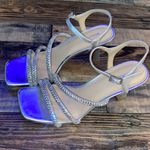 Maripé Maripe Nadia Silver Heels size 9.5 with box Photo 2