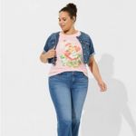 Torrid NWT Strawberry Shortcake Classic Fit Cotton Crew Tee in Pink Size 2 Photo 1