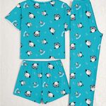 Sanrio 3 Pc. Woman’s Blue Cartoon Pajamas
Size extra large Photo 2