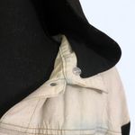 Denim hooded cropped jacket Size Small Blue Photo 5