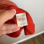 Tularosa  Colleen orange tiered mini dress Photo 4