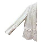BOA Because Of Alice Boyfriend Blazer Size Medium Ivory White Oversized Photo 6
