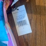 Nanette Lepore  NWT pink printed molded cup one piece swimsuit 4 Photo 3