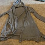 Cynthia Rowley  small linen cardigan hooded Photo 4