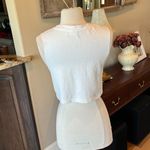 Crop Top Tee Goofy Pink Face Shoe Fly White Photo 3