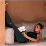 Alo Yoga Alo 7/8 High-Waist Airlift Leggings Midnight Green Hi-Rise Waisted Tights Skinny Photo 4