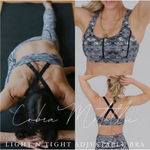 Zyia Women's Size XXL Cobra Metallic Light N Tight Sports Bra Photo 1