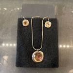 3 Piece Rose Gold Jewelry Set Photo 3