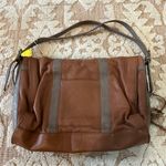Fringed Tan and Gray Women's Bag Photo 7