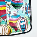 SHARIF Limited Ed Ballooning Leather Crossbody Large Tote Bag Hand Painted Photo 5