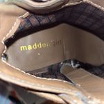 Madden Girl Women’s Deliite brown zip up ankle boots size 8 spring fall casual Photo 5