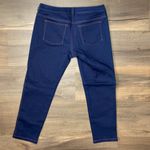 St. John  Women’s Jennifer Dark Washed High Waisted Denim Jeans Size 6 Photo 13